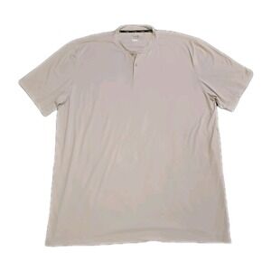 TGW T-Shirt Men's XXL Grey Performance Tee Short Sleeve Athletic Golf Tee